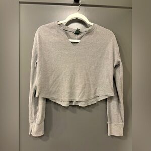 Grey loser fitted sweater/shirt
